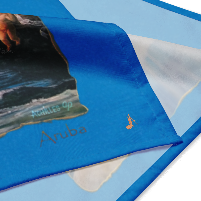 Aruba One Blessed Island All-Over Print Bandana by Armed For Art™
