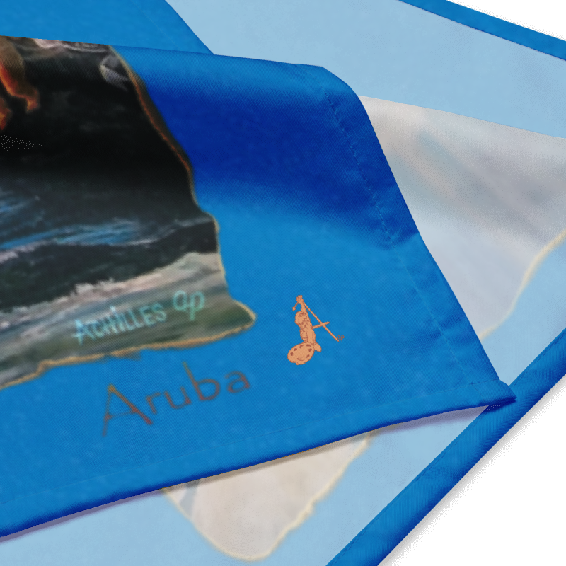 Aruba One Blessed Island All-Over Print Bandana by Armed For Art™
